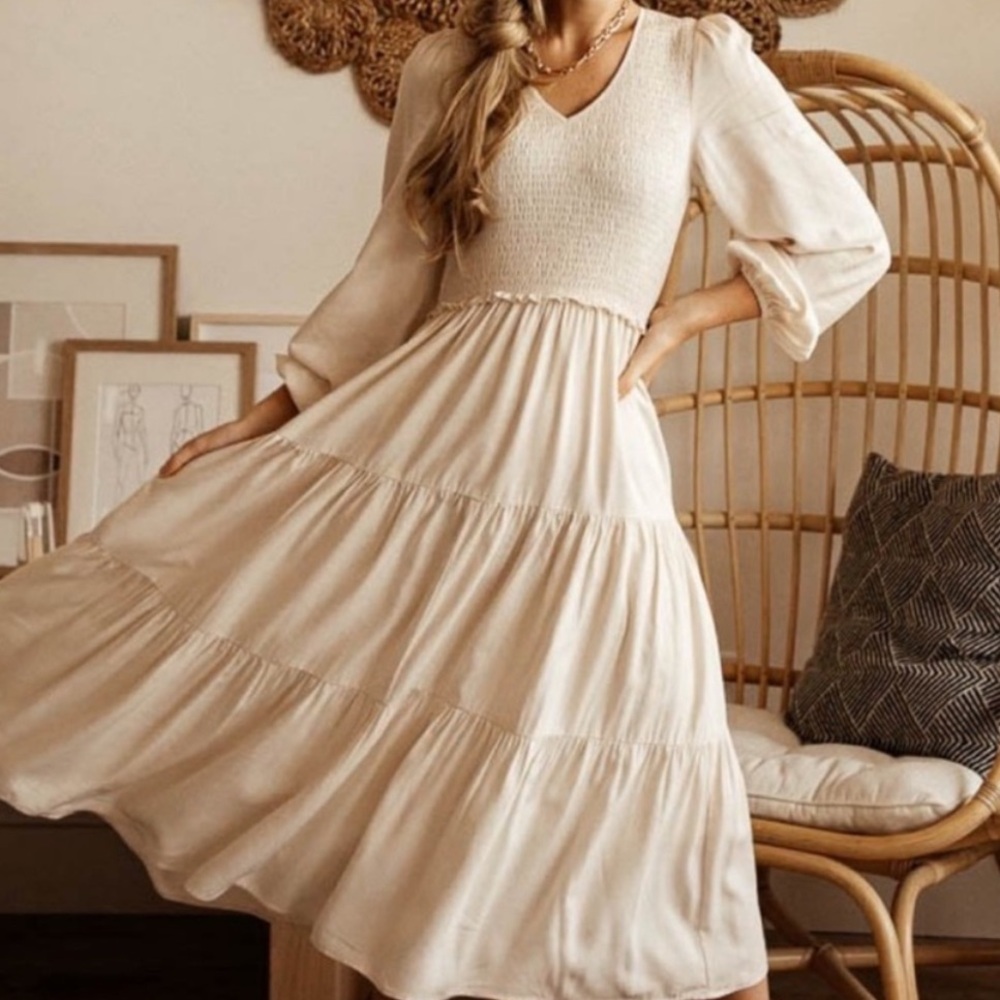 Bohme midi dress